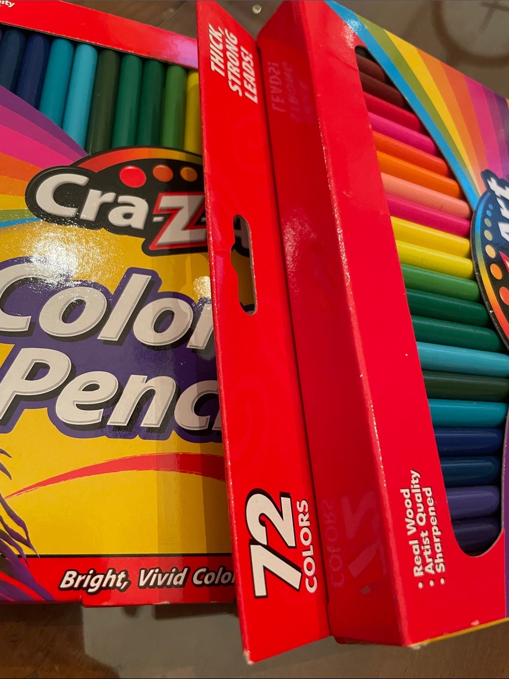 ✏️72-Count Colored Pencils - Multicolor Set - Picture 6 of 7